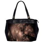 A Fractal Image In Shades Of Brown Office Handbags (2 Sides)  Front