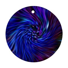 Stylish Twirl Ornament (round) by Nexatart