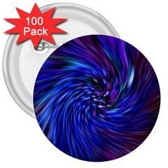 Stylish Twirl 3  Buttons (100 Pack)  by Nexatart