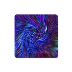 Stylish Twirl Square Magnet by Nexatart