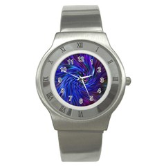 Stylish Twirl Stainless Steel Watch by Nexatart