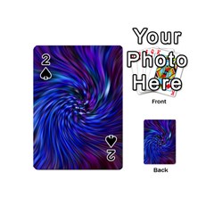 Stylish Twirl Playing Cards 54 (mini)  by Nexatart