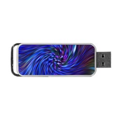 Stylish Twirl Portable Usb Flash (one Side) by Nexatart