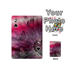 Love Hearth Background Wallpaper Playing Cards 54 (mini)  by Nexatart