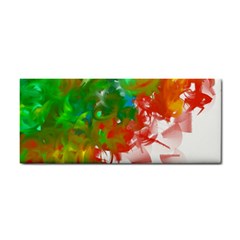 Digitally Painted Messy Paint Background Textur Cosmetic Storage Cases by Nexatart