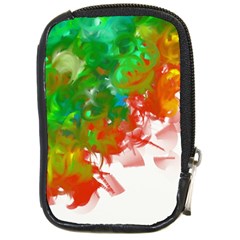 Digitally Painted Messy Paint Background Textur Compact Camera Cases by Nexatart