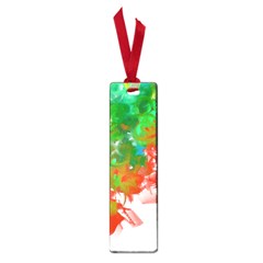 Digitally Painted Messy Paint Background Textur Small Book Marks by Nexatart