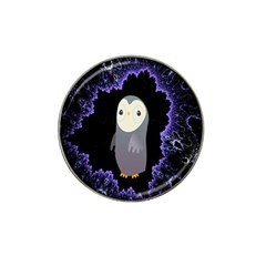 Fractal Image With Penguin Drawing Hat Clip Ball Marker (10 Pack) by Nexatart