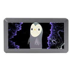 Fractal Image With Penguin Drawing Memory Card Reader (mini) by Nexatart