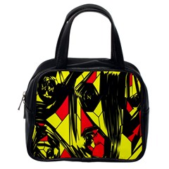 Easy Colors Abstract Pattern Classic Handbags (one Side) by Nexatart