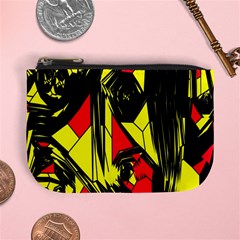 Easy Colors Abstract Pattern Mini Coin Purses by Nexatart