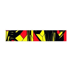 Easy Colors Abstract Pattern Flano Scarf (mini) by Nexatart