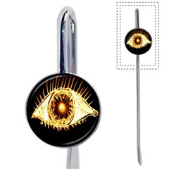 Flame Eye Burning Hot Eye Illustration Book Mark by Nexatart