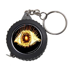 Flame Eye Burning Hot Eye Illustration Measuring Tapes