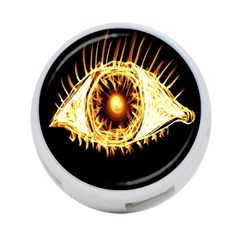 Flame Eye Burning Hot Eye Illustration 4-port Usb Hub (two Sides)  by Nexatart