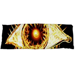 Flame Eye Burning Hot Eye Illustration Body Pillow Case (dakimakura) by Nexatart