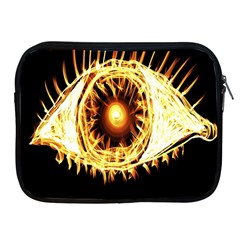 Flame Eye Burning Hot Eye Illustration Apple Ipad 2/3/4 Zipper Cases by Nexatart