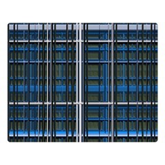 3d Effect Apartments Windows Background Double Sided Flano Blanket (large)  by Nexatart