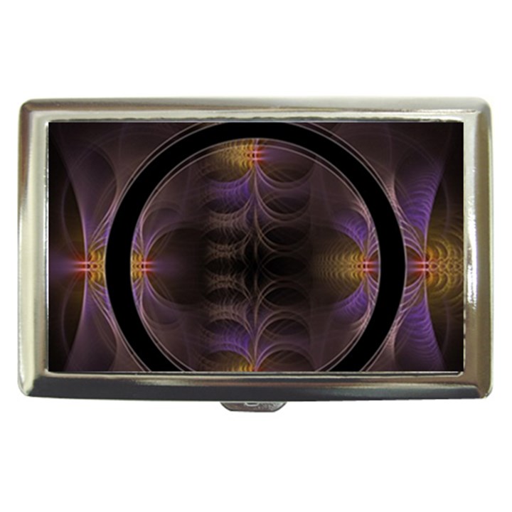 Wallpaper With Fractal Black Ring Cigarette Money Cases