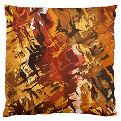 Abstraction Abstract Pattern Standard Flano Cushion Case (one Side) by Nexatart