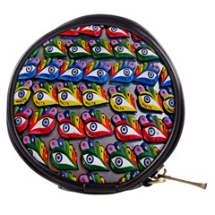 The Eye Of Osiris As Seen On Mediterranean Fishing Boats For Good Luck Mini Makeup Bags by Nexatart