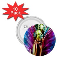 Magic Butterfly Art In Glass 1 75  Buttons (10 Pack) by Nexatart