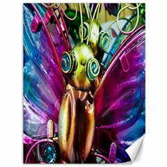 Magic Butterfly Art In Glass Canvas 36  X 48   by Nexatart