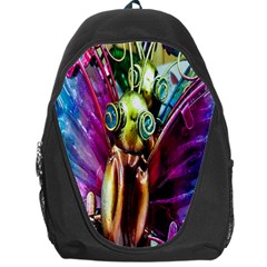 Magic Butterfly Art In Glass Backpack Bag by Nexatart