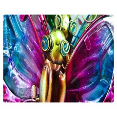 Magic Butterfly Art In Glass Double Sided Flano Blanket (medium)  by Nexatart