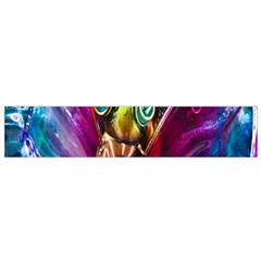 Magic Butterfly Art In Glass Flano Scarf (small) by Nexatart