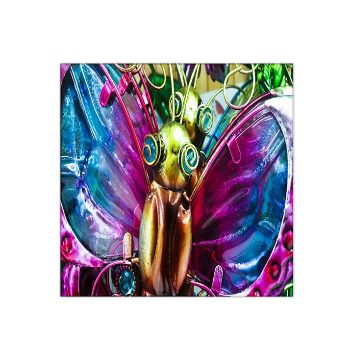 Magic Butterfly Art In Glass Satin Bandana Scarf