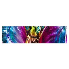 Magic Butterfly Art In Glass Satin Scarf (oblong) by Nexatart