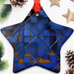 Glass Abstract Art Pattern Ornament (star)