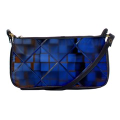 Glass Abstract Art Pattern Shoulder Clutch Bags by Nexatart