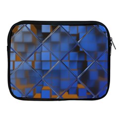 Glass Abstract Art Pattern Apple Ipad 2/3/4 Zipper Cases by Nexatart