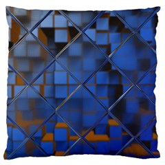 Glass Abstract Art Pattern Standard Flano Cushion Case (two Sides) by Nexatart