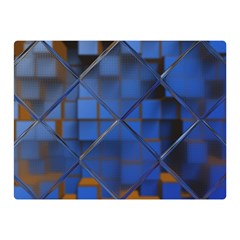 Glass Abstract Art Pattern Double Sided Flano Blanket (mini)  by Nexatart