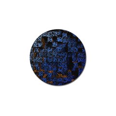 Background Abstract Art Pattern Golf Ball Marker by Nexatart