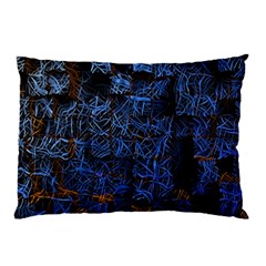 Background Abstract Art Pattern Pillow Case by Nexatart