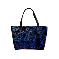 Background Abstract Art Pattern Shoulder Handbags by Nexatart