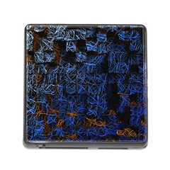 Background Abstract Art Pattern Memory Card Reader (square) by Nexatart