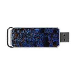 Background Abstract Art Pattern Portable Usb Flash (two Sides) by Nexatart