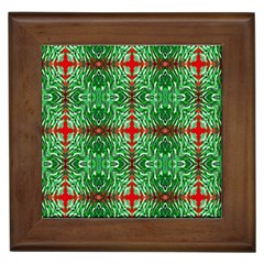 Geometric Seamless Pattern Digital Computer Graphic Framed Tiles