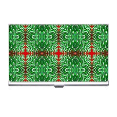 Geometric Seamless Pattern Digital Computer Graphic Business Card Holders by Nexatart