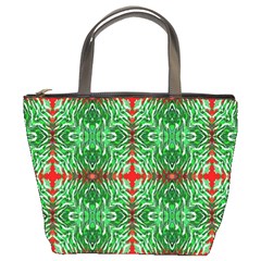 Geometric Seamless Pattern Digital Computer Graphic Bucket Bags by Nexatart