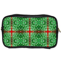 Geometric Seamless Pattern Digital Computer Graphic Toiletries Bags 2-side by Nexatart