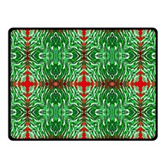 Geometric Seamless Pattern Digital Computer Graphic Fleece Blanket (small) by Nexatart