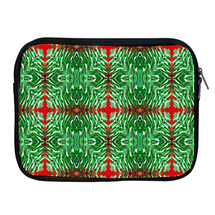 Geometric Seamless Pattern Digital Computer Graphic Apple iPad 2/3/4 Zipper Cases