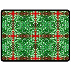 Geometric Seamless Pattern Digital Computer Graphic Double Sided Fleece Blanket (large)  by Nexatart