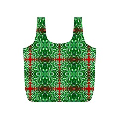 Geometric Seamless Pattern Digital Computer Graphic Full Print Recycle Bags (s)  by Nexatart